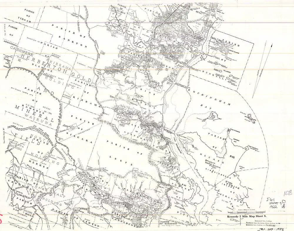 Kennedy 2 Mile map JG1 series sheet 9