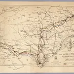 Route of Marches of the Army of Genl. W.T. Sherman From Atlanta, Ga. to Goldsboro, N.C.