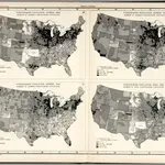 Plate 73.  Population.  Foreign-Born Population, German, Irish.