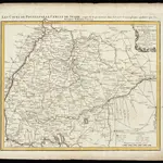 HStAS N 100_Nr. 110_ : "Les Cours de Postes par le Cercle de Suabe, come ils se presentent dans la Carte Geographique, publiée par les Heritiers de Homan, l'an 1752" - "Spezial Post Karte durch den Schwaebischen Kreis, in welcher die Poststations-Oerter, Strassen und weiten geographisch vorgestellt werden. Herausgegeben von Homaennischen Erben 1752"