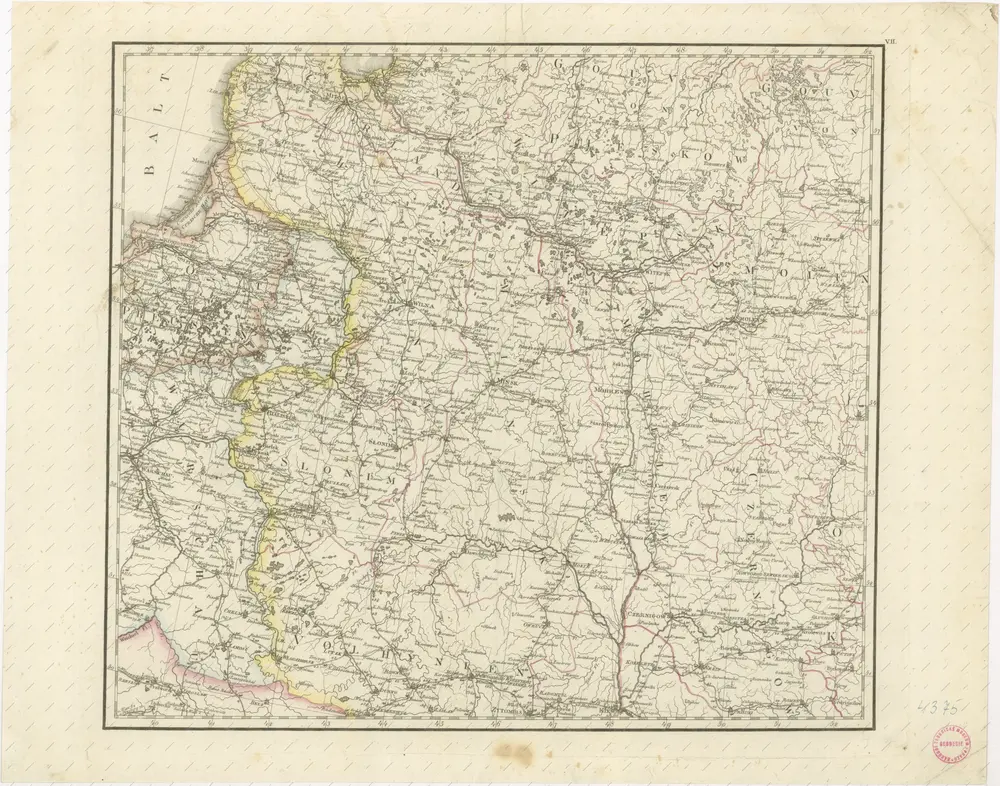 Vollstaendiger Kriegs - Schauplatz in Pohlen und ...