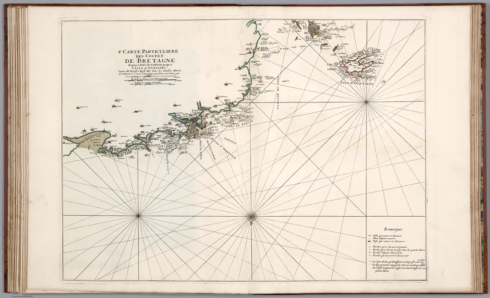4me.  Carte Particuliere des Costes de Bretagne.