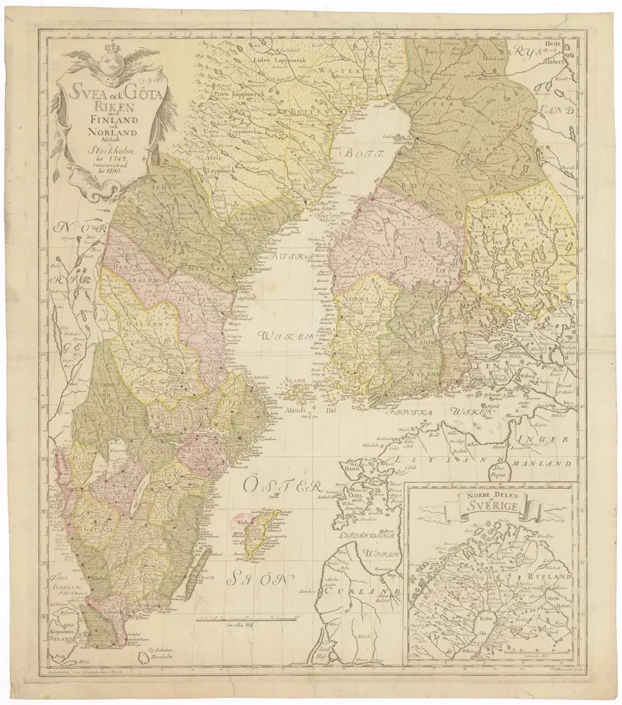 Svea ock Göta Riken med Finland ock Norland
