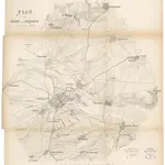 Plan zur Schlacht von Langensalza 27. Juni 1866