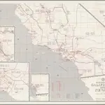 Post Route Map of the States of California and Nevada (Southern Sheet) ... April 1, 1965.