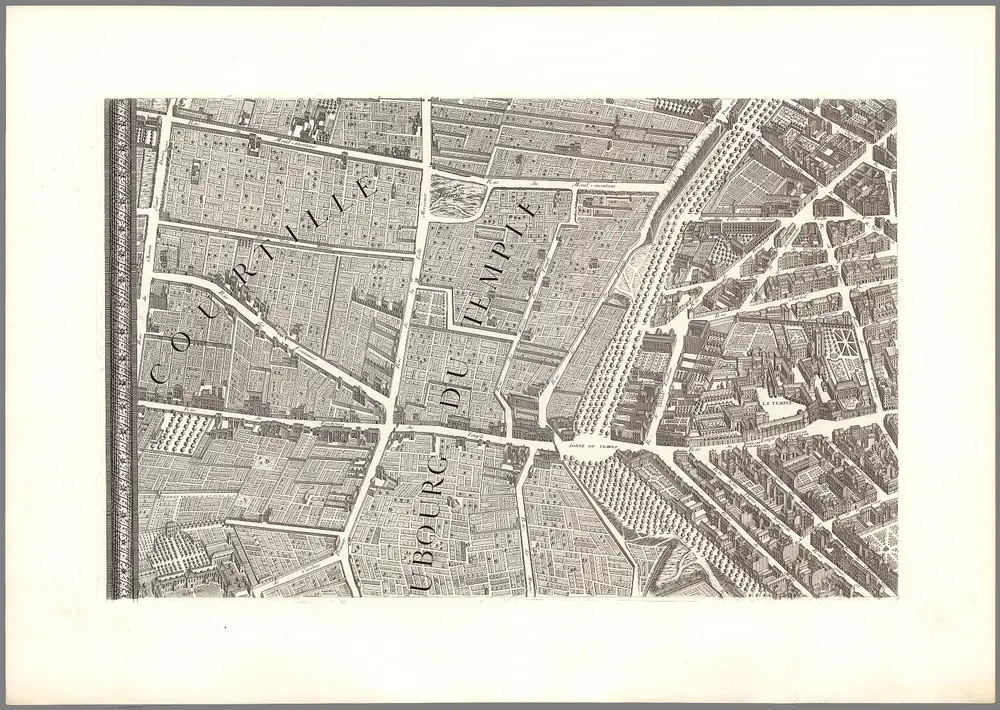 Sheet 9. Paris. Plan de Turgot