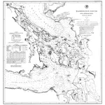 Navigation Chart of Washington Sound and Approaches, Washington Territory