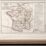 60.  Carte Judiciare de la France avant 1789.