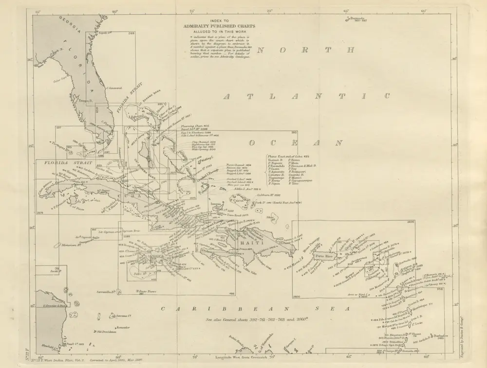 [The West India Pilot. Vol. II. The Caribbean Sea, from Barbados to Cuba; with the Bahama and Bermuda Islands, and Florida Strait. Compiled by Captain E. Barnett.]