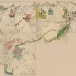 Composite:  Detail Irrigation Map, Los Angeles and San Bernadino Counties, California.  To Accompany Report on Irrigation and Water Supply.