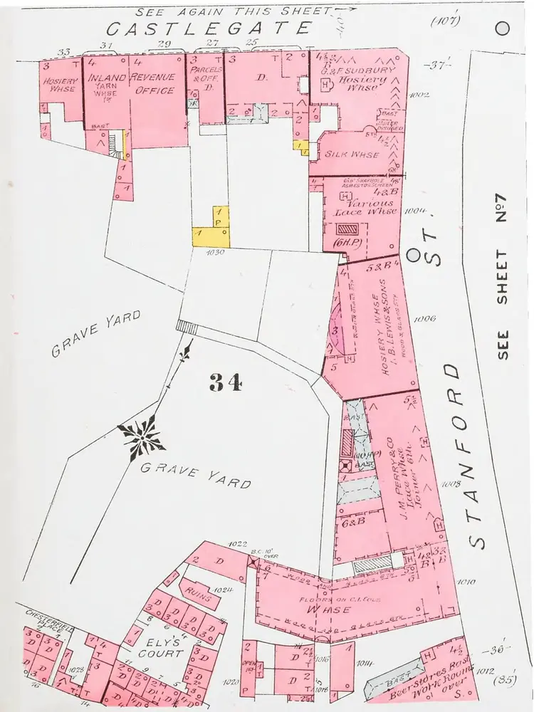 Insurance Plan of Nottingham Vol. I: sheet 6-2