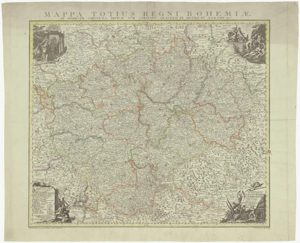 Mappa totius regni Bohemiae