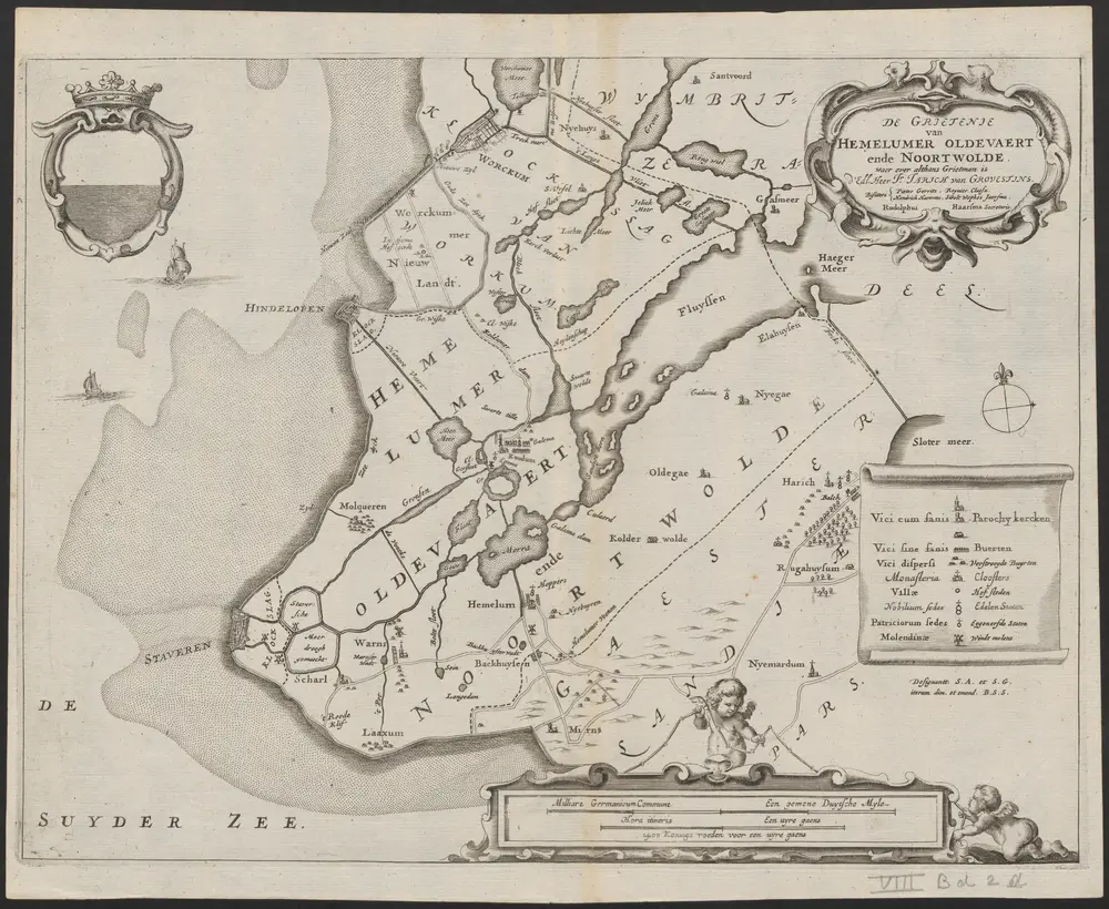 De Grietenie van Hemelumer Oldevaert ende Noortwolde : waer over althans grietman is d'edl. heer Jr. Jarick van Grovestins, bysitters Pieter Gerrits, Reynier Claesz, Hendrick Harmans, Sibolt Wopkes Jaersma, Rudolphus Haarsma secretaris