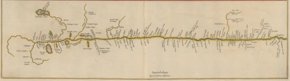 Dwinae Fluvii. nova descriptio. [Karte, Teil 3], in: Novus atlas absolutissimus, Bd. 1, S. 81.