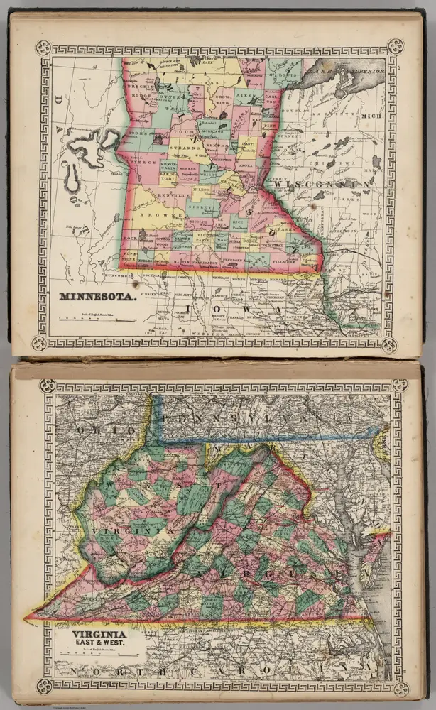 Minnesota.  Virginia and West Virginia