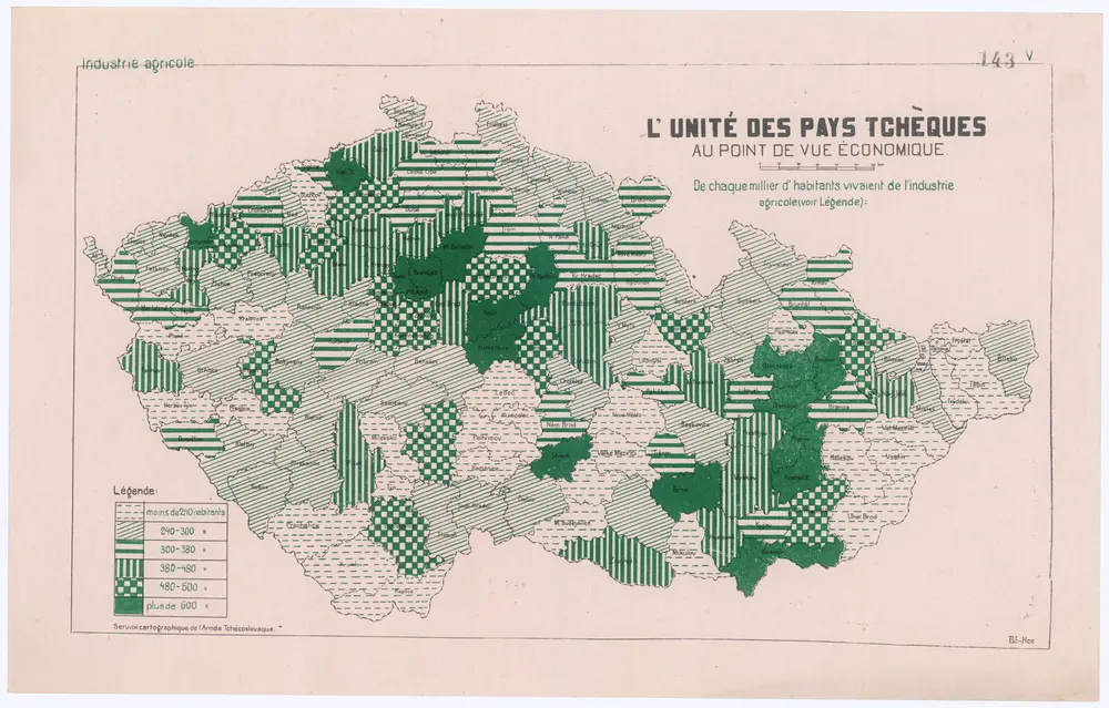 L'unité des pays tcheques au point de vue économique