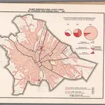 Villamos áramszolgáltatással ellátott terület. = Mit Elektrischem Strom Versehene Gebiete. 1932.