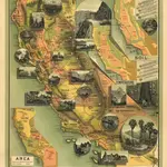 The Unique Map Of California.