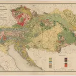 Geologische Karte von Österreich-Ungarn