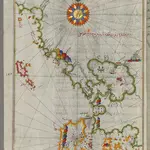 fol. 141a Western coast of Greece from the island of Levcas going north as far as the island of Paxi