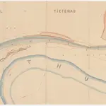 Ossingen, Adlikon: Thur von Tüfenau bis Dätwil sowie projektierte Nationalbahn; Situationsplan (Thur-Gebiet Nr. 53)