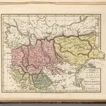 Graecia Pars Septentrionalis aliter Macedonia, Thessalia & Epirus cum Thracia.