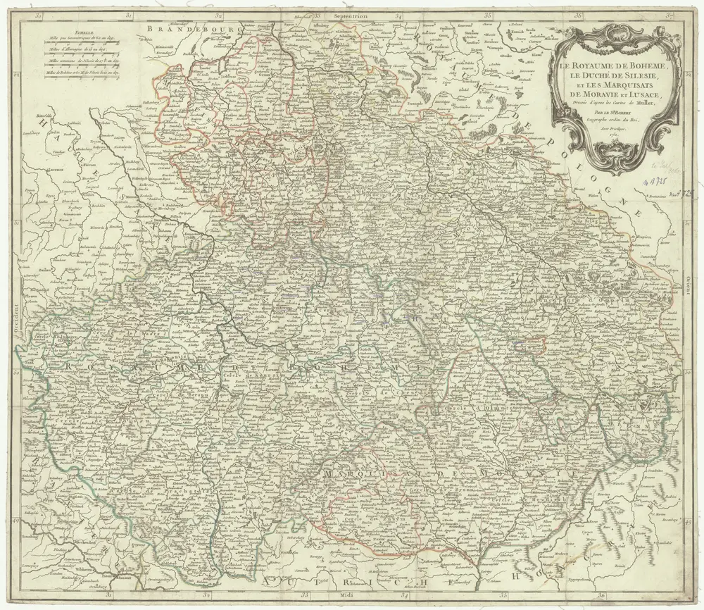 Le royaume de Boheme, le duché de Silesie, et les marquisats de Moravie et Lusace