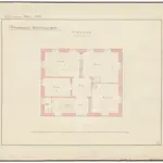 Wiesendangen: Neues Pfarrhaus, 1. Stock; Grundriss (Nr. 14)