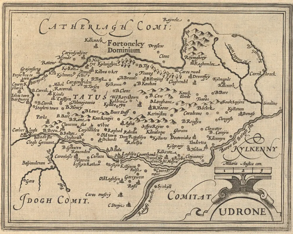 Udrone [Karte], in: [Atlas Minor], S. 64.