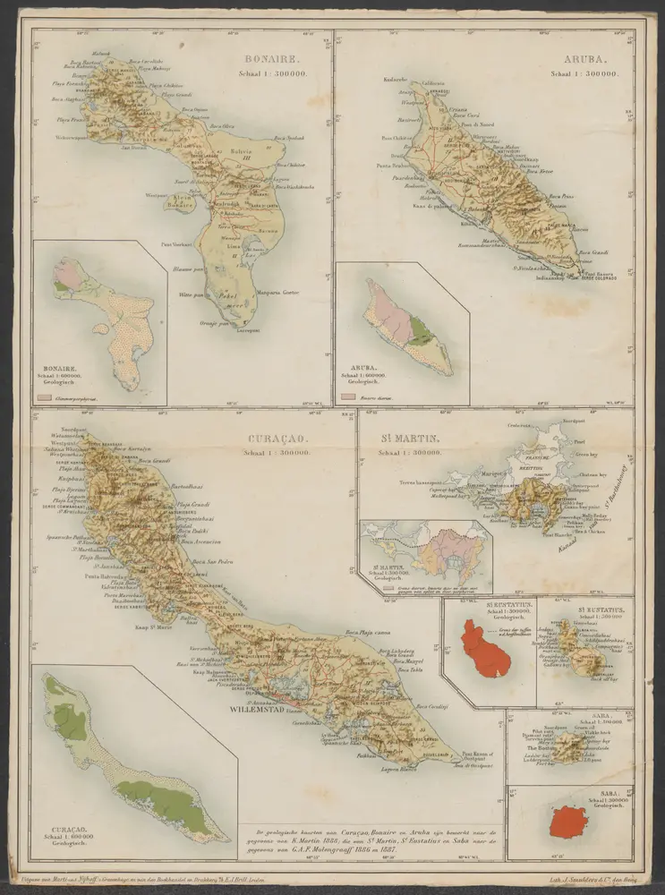 Aruba Geologisch