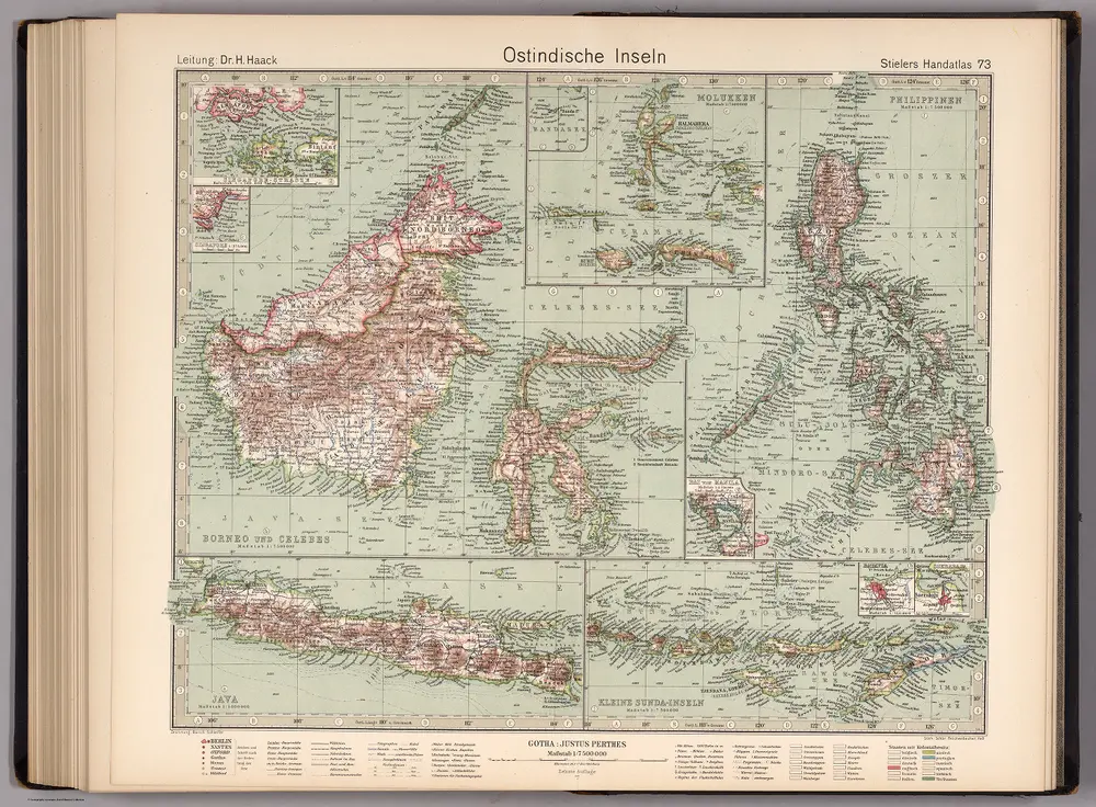 73.  Ostindische Inseln.  East Indian Archipelago.