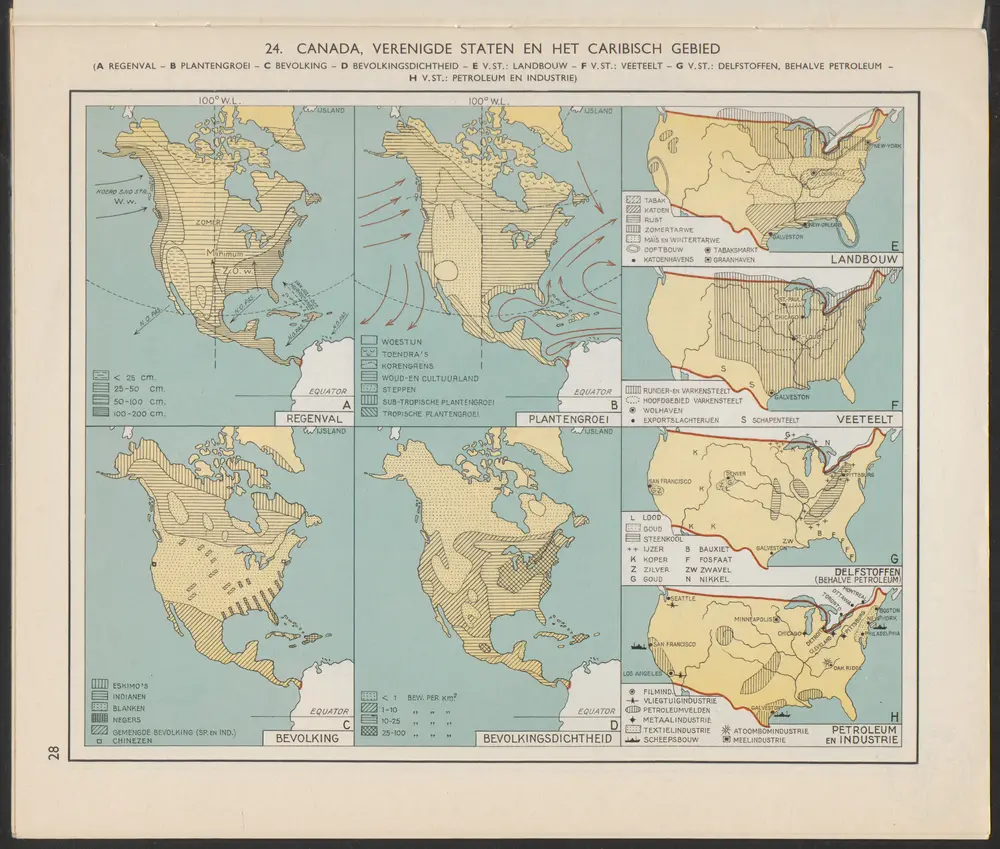 Verenigde Staten : Delfstoffen (behalve petroleum) [G]