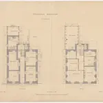 Männedorf: Pfarrhaus und Wasch- und Holzhaus; Grundriss