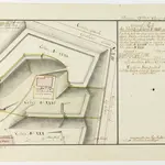 Zürich: Dem Spital Zürich gehörende Lehen in den Fortifikationswerken; Ansichten, Grundrisse und Schnitte: Schanzenlehen Nr. 31 Grosse Stadt, bei Haus und Garten des sogenannten Gassenbsetzermeisters; Grundriss