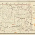 Post Route Map of the State of Wyoming Showing Post Offices... February 15, 1944.