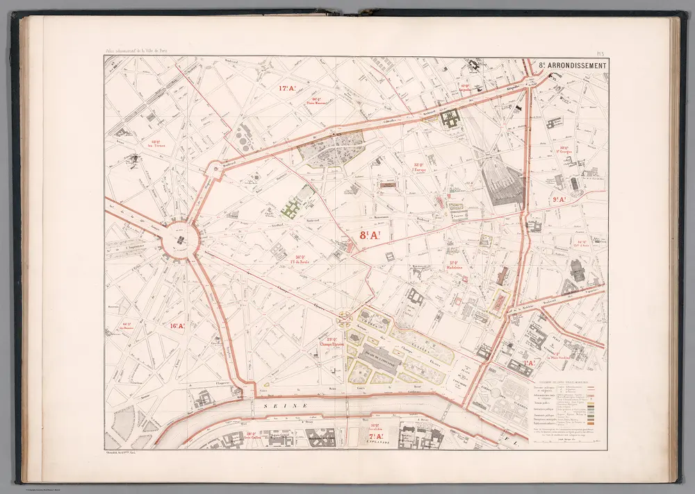 Pl. 5: 8E. Arrondissements