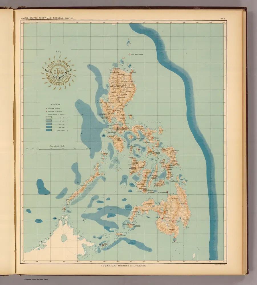 No. 4.  Mapa Orografico.