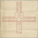 Regensdorf: Projektierte Strafanstalt, 1. Stock; Grundriss