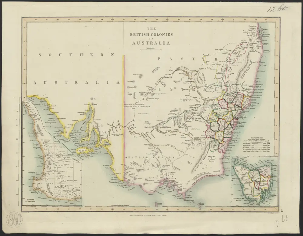 The British colonies of Australia