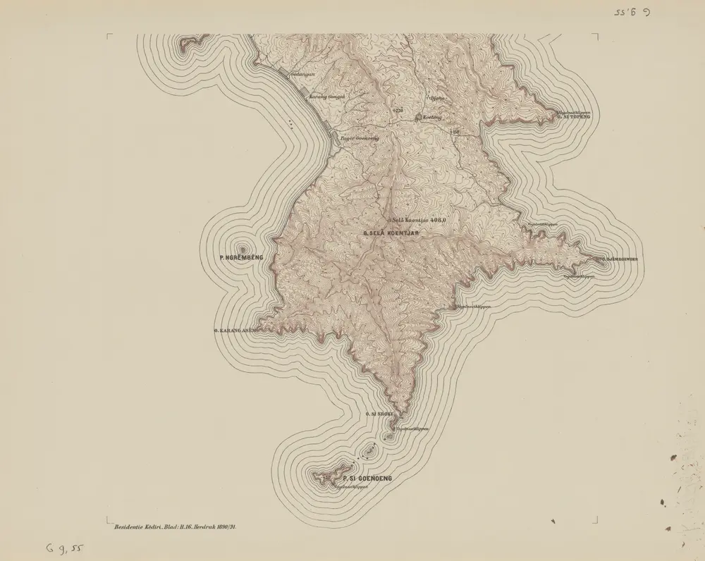 [Ngrembeng] / [Topographisch Bureau]