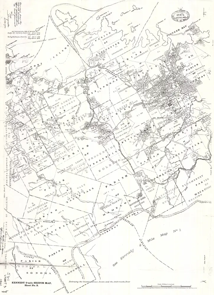 Kennedy 2 Mile map JG1 series sheet 3