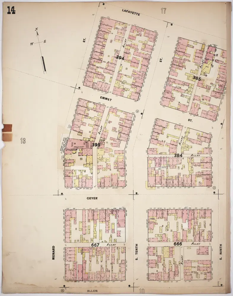 A. Whipple & Co.'s insurance map of St. Louis, Mo