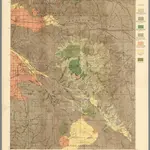 Plate CXXV.  San Jacinto, California.  Land Classification and Density of Standing Timber.