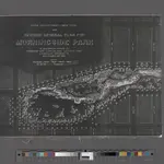 Revised general plan for Morningside Park, to accompany report by Frederick Law Olmsted and Calvert Vaux . . . September 28th, 1887.