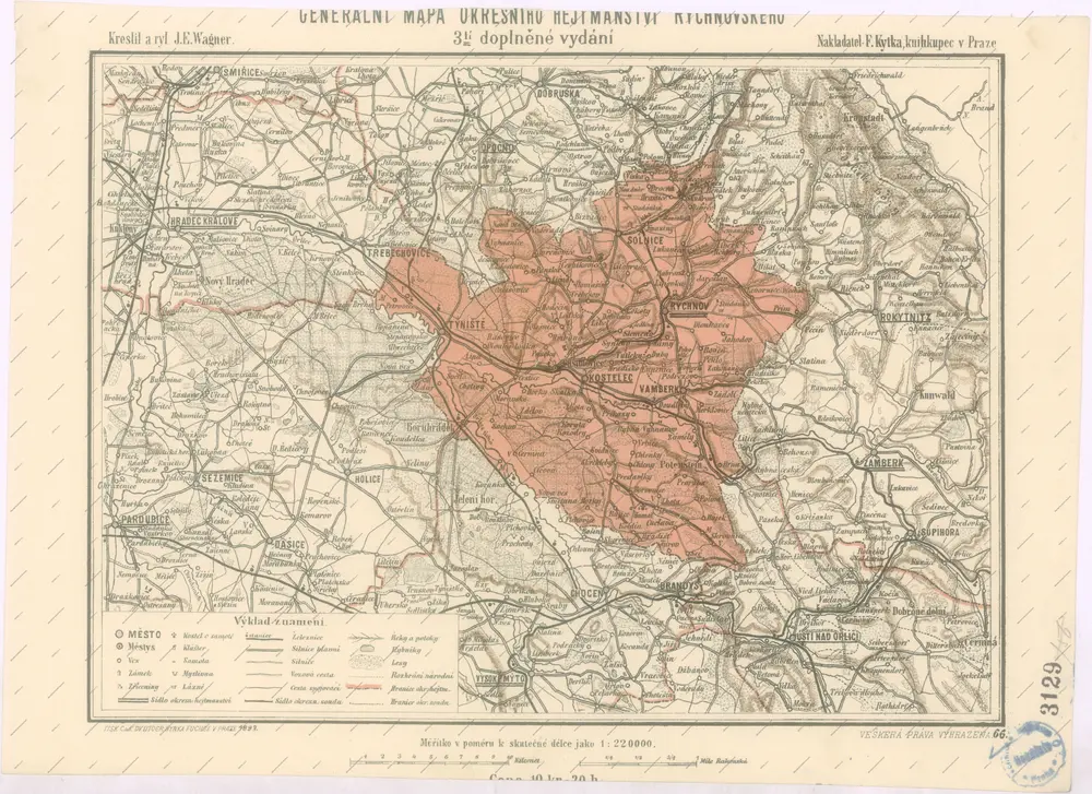 Generální mapa okresních hejtmanství