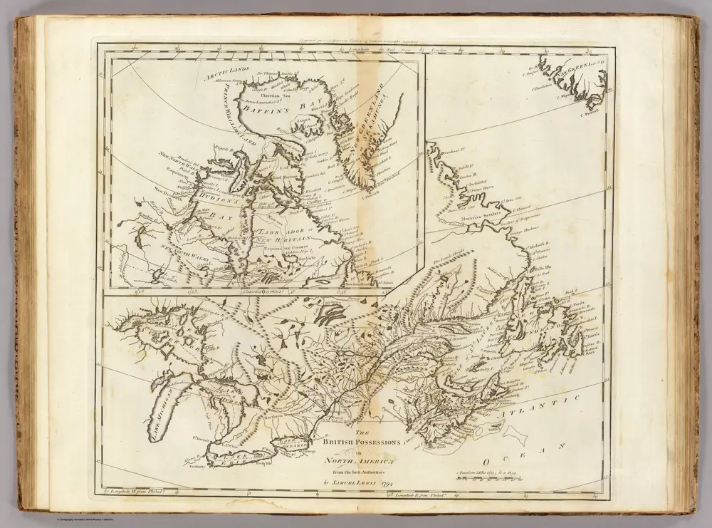 British Possessions in North America.