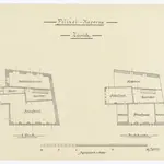 Polizeikaserne: 2. Stock und Dachboden; Grundrisse
