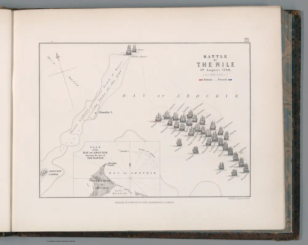 Battle of the Nile, 1 August 1798