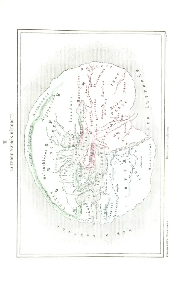 La Terre et les Mers, ou description physique du globe. Ouvrage contenant 170 vignettes dessignées par K. Girardet, Lebreton, ... et 20 cartes physiques