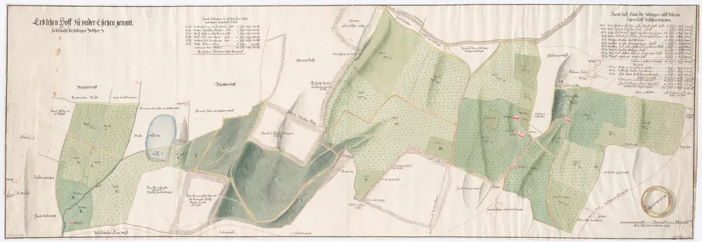 Wädenswil: Untereichen genannter Erblehenhof; Grundriss (Nr. 11 b)